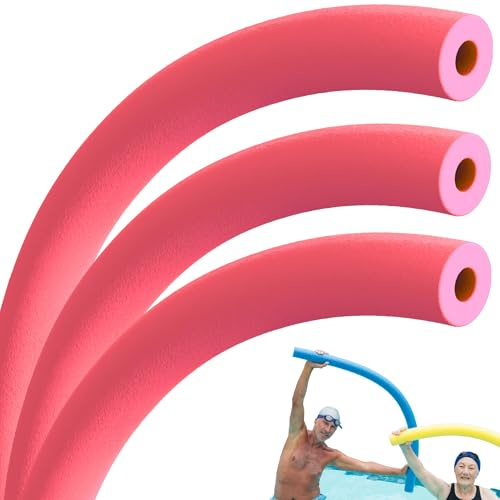 PLAYZOCO Churro de Piscina, Churro natación, Fideos para el Agua, Fideo Espuma para Nadar, Flexible Apto para niños y Adultos, Flotadores para Piscina, 6 cm diámetro x 150 cm Largo