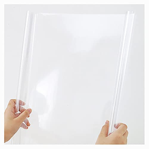 Pellicola protettiva for pareti con assorbimento elettrostatico, pellicola trasparente rimovibile for, adesivo impermeabile antiolio, for mobili(120x200cm)