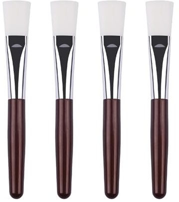 Pinceles para el cuidado de la piel de viaje, cabezales de fibra sintética suave, aplicadores de máscara, para diferentes tratamientos de belleza, juego de pinceles cosméticos para viajes