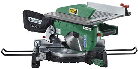 Compa – Ingletadora semiprofessionale Silver 210, transportador deslizante, aluminio fundido 250 mm