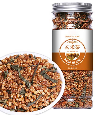 Chino Herbal Té Flor Fruta Té Rosa Té Dorado Seda Crisantemo Embotellado Nuevo Perfumado Té Cuidado de la salud Flores Té Comida verde saludable (120 g de arroz integral verde)
