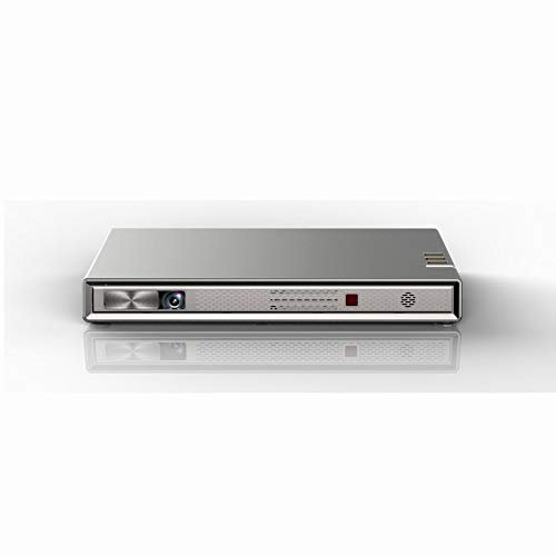 MU Tv de Pantalla Android sin 3D Inteligente Portátil de Pequeño Tamaño 1080P Teléfono Móvil Proyector 2019 Mini Micro Casa de Alta Definición Proyector de Cine en Casa Inalámbrico Wifi,UNA,Un tamaño