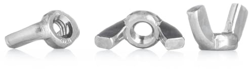 YoiYee M4 Flügelmutter, Edelstahl 304 (A2-70), 20 Stück