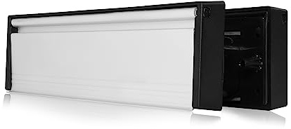 Xfort MailPlate 10 Letterplate Matt Chrome, Premium Draught Proof Postal Letterbox, Telescopic Sleeved Letter Box for Wooden, Composite and uPVC Midrail Doors with 40-80mm Door Thickness