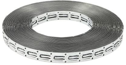 LuxHeat 75ft Cable Guides for Electric Radiant Floor Heating Cables - Floor Heat Strapping for Cable - Fixes Easily to Timber or Concrete Subfloor - Compatible with Most Underfloor Heating Systems