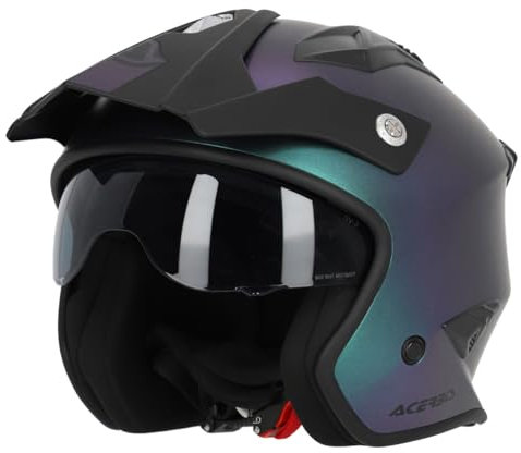 Acerbis Casco Jet Air Metallic Chameleon S
