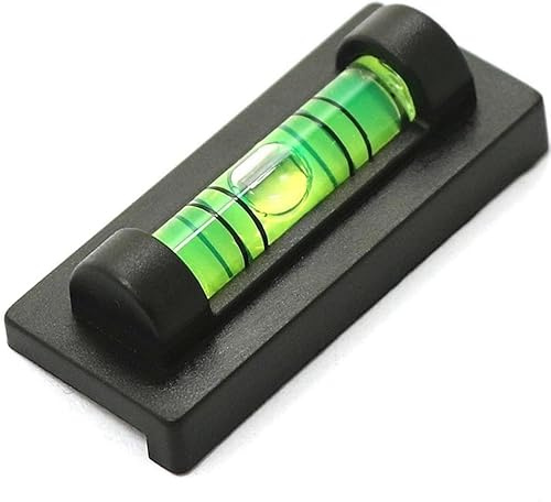 Schwarz 1 x G6L2 Tragbare magnetische Wasserwaage Kleine Mini Nivellierung Mess- und Layoutwerkzeuge