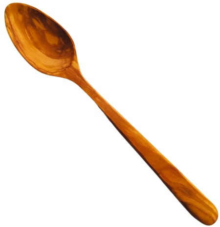 CUCHARA DE MADERA DE OLIVO 25 Cm Fabricado artesanalmente. La cuchara de toda la vida. Producto de proximidad. ENVÍO GRATIS