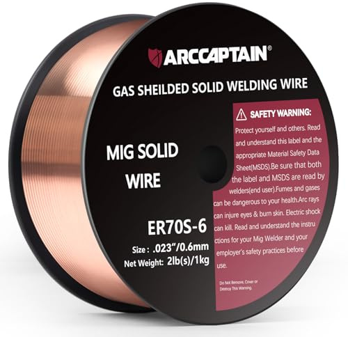 ARCCAPTAIN MIG Welding Wire ER70S-6 .023 2LB x 1