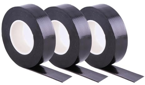 Haluway 3 Pack Self Amalgamating Tape (19mm x 5m) - Waterproof Leak Repair Tape, High Voltage Insulation & Plumbing Sealant for Pipes, Electrical Joints