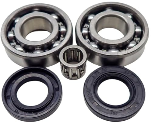 Wellendichtring Set für 029 039 MS290 MS310 MS390 5er Pack Kurbelgehäusedichtungen Gummi Einfache Montage