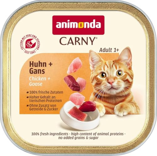 animonda Carny Poulet Adulte + oie, 32 x 85 g