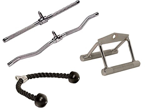 POWER-XTREME Kabelzuggriffe, Griffset, Studioqualität | Griffe für Kraftstationen, Kabelzug, Seilzug, Latzug