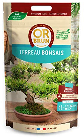 OR BRUN Terreau bonsai 4l