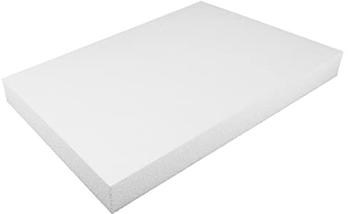 Styroporplatte rechteckig A3 297 x 420 x 4 cm; 1 Stück zum Basteln, Modellbau, Creativprojekte