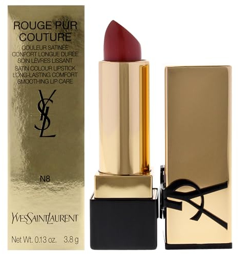 Rosso Puro Couture Satin Lipstick - N8 Blusa Nudo by Yves Saint Laurent for Women - 0,13 oz Rossetto