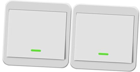 KaTiak Switch panel,1set Dimmer Light Switch Motion Light Switch Fan Light Switch Bathroom Light Switch Wifi Dimmer Switch Wireless Wall Light