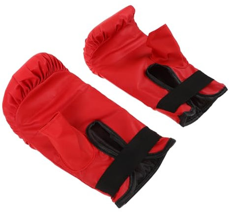 WHAMVOX Boxhandschuhe Kickboxhandschuhe Trainingshandschuhe Aus Abriebfestem Material Mit Breitem Handgelenkband Für Damen Und Herren Kampfsport Training Und Sparring