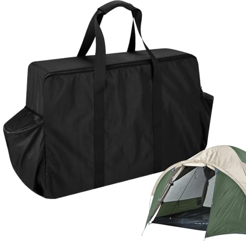 Shenrongtong Borsa portaoggetti per utensili da barbecue, portatile, protettiva, organizer per attrezzi da esterno, porta utensili da griglia, accessori per serbatoio, pieghevole per barbecue,