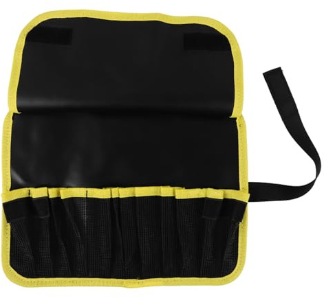 WESIEVYA Professionelle Wasserdichte Angelköder-tasche Tragbarer Organizer Für Angelzubehör Für Outdoor-fischen Und Tägliche Nutzung Mit Gelben Akzenten