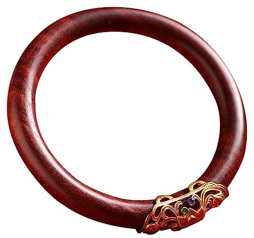 Beavorty Bracelet en palissandre pour bracelet à manchette délicat cèdre Bourgogne ancien bracelets jonc en bois manchette en bois jonc bracelet en