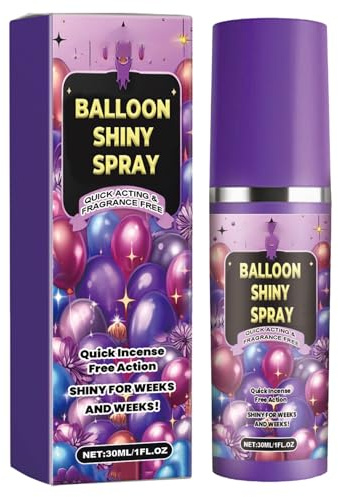 Ballon Gloss Spray – High Sheine – Rivestimento a corrente rapida, formula antiossidante a lunga durata | Lucidatura impermeabile in lattice e pellicola – Boost – No – Wipe Gloss – Boost