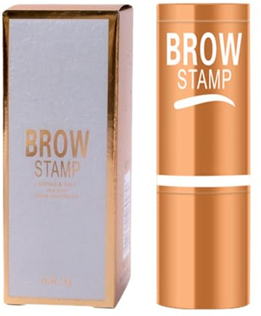 Tyinerc Poudre de maquillage pour sourcils - 3 g de ligne de cheveux imperméable - Avec pinceau - Pour débutants, personnes paresseuses, femmes, mères, amies, rendez-vous, fêtes, événements et