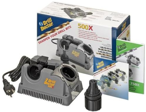 Affûteur de mèches DRILL DOCTOR -DD500XI Machine à affûter les forets - La meilleure machine à affûter au monde, l'affûteur de mèches le plus rapide