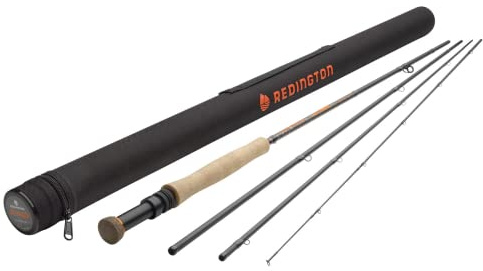Redington Strike II Euro Nymphe Fliegenfischrute mit Schlauch, mittelschnelle Aktion, 4-teilig, 3WT 3 m 6 Zoll