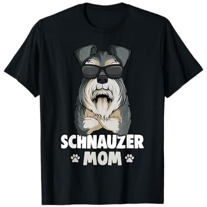 Schnauzer Nain Maman Schnauzer Chien T-Shirt