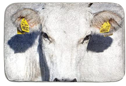 Alfombra de piel sintética de vaca lechera blanca animal para sala de estar, alfombra esponjosa lavable para dormitorio, rectangular