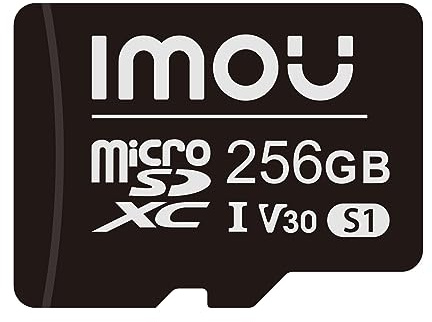 Imou Schnelle Micro SD XC-Speicherkarte Full HD bis zu 95/25 MB/s UHS-I SD-Adapter für Smartphone, Tablet, Action-Kamera, Drohne und Laptop 256 GB