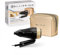 Bellissima Imetec B-Travel Asciugacapelli da Viaggio, Portatile e Compatto, 1400 Watt, Manico Pieghevole, Concentratore di Precisione, 2 Combinazioni Aria/Temperatura, Custodia da Viaggio, Idea Regalo