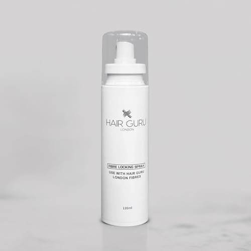 Hair Fibre Locking Spray 120ml | Setting Hold Spray | Holds FIbres In Place All Day | Hair Loss Treatments For Men & Women | Conceal Hair Loss or Patches | Hair Guru London