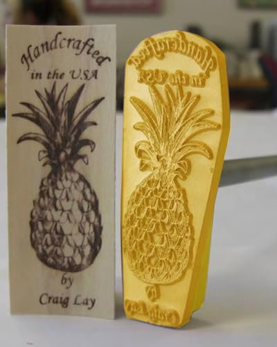 Branding Eisen für Holz Benutzerdefinierte Metall Branding Eisen Stempel für Hochzeit Geschenk… (6 x6)