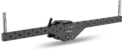 PROAIM Double Header with 5/8 Baby Pins for Lights, Monitors, & Camera Support Accessories. Compatibility:16-50mm Diameter Posts. Payload up to 36kg / 80lb (P-DLMB-01)