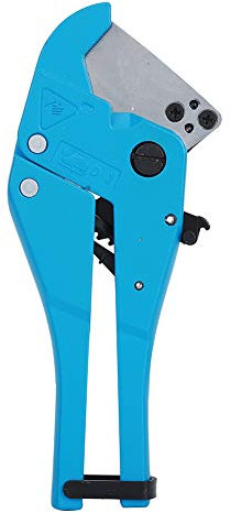 Rohrschneider, PVC-Rohrschneider, Multifunktionaler Rohrschneider, Schneidschere für PVC, PE, Gummirohr, Schlauch, Schneidwerkzeug, 42 Mm, Universalschere, Werkzeuge