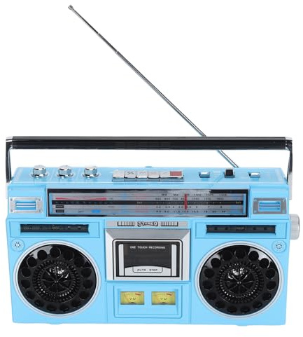 Kassettenspieler, Bluetooth-Kassettenspieler, FM/MW/SW1/SW2 4-Band-Retro-Kassettenspieler, Multifunktionaler Kassettenrekorder für ältere Kinder