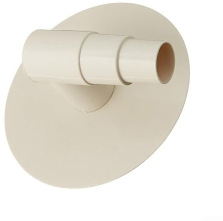 Pool Skimmer Vakuumplatte, Ersatzbogen & Platte Low Profile Skimmer Vac Adapter Kunststoff Pool Vakuumplatte mit 90° Winkel Ersatzschlauch Winkeladapter