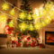 OWill Luci Natale, Luci Natale Esterno Batteria 6M 40 LED Luci Natale Interno, Lucine Led Decorative a Batteria, Luci di Natale a Batteria, Addobbi Natalizi Per La Casa Interno