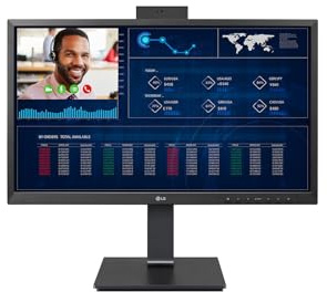 LG 24 Pulgadas FHD All-in-One Non-OS Thin Client Dual-Band RFID, cámara Web y micrófono
