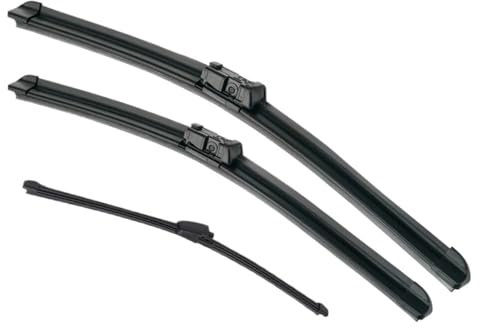 Front-Scheibenwischer Für VW Für Tiguan Vorne Hinten Fenster 2016 2015 2014 2013 2012 2011 2010 2009 2008 2007 Set Scheibenwischerblätter Wischerblätter Vorne Hinten(Left Hand Drive)