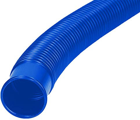 Haofy Manguera de Piscina Flexible de 32 Mm, Tubería de Agua Resistente a los Rayos, Tubería de Bomba de Agua de 5 M para Mantenimiento y Limpieza de Piscinas (Blue)