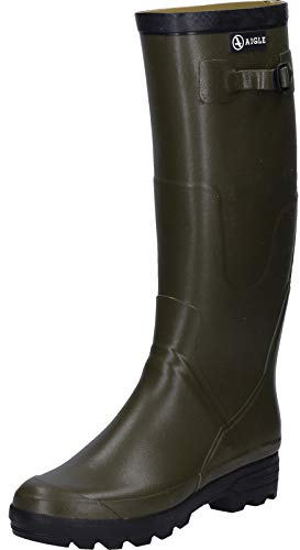 Aigle Benyl M., Unisex-Erwachsene Arbeitsgummistiefel, Grün (Kaki 001), 45 EU