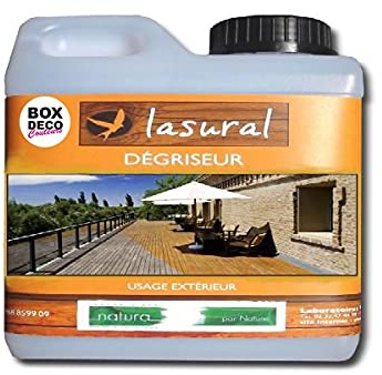 Deseadora natural madera exterior - Ecológico - Orgánico - NATURA - Lasural - Producto de cuidado para terrazas (1L)