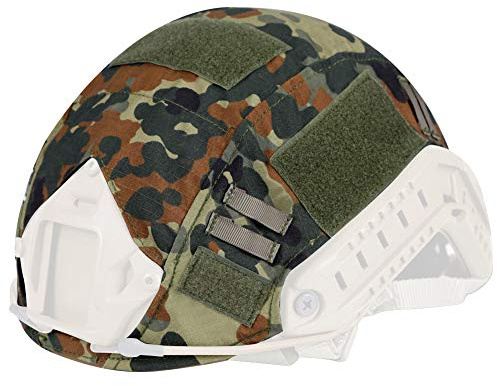 FUZKI Taktischer Tarnung Helmüberzug Fast Helmbezug für Fast MH/PJ Helm(ohne Helm)