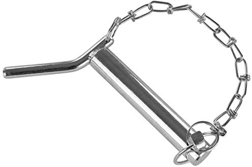 Oberlenkerbolzen | Kat 1 | 175 mm Nutzlänge | mit Kette & Splint | Steckbolzen | Oberlenker | Sicherungsbolzen | für Klappsplint | Kategorie 1 | Bolzen | Gerätebolzen | Dreipunkt