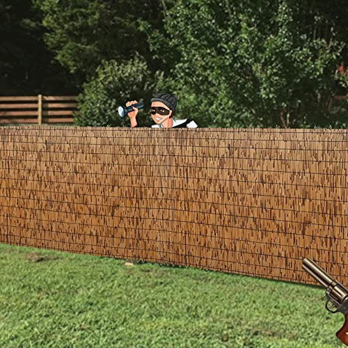 Reed Screening, pannelli di recinzione per la privacy, parasole, recinzione di bambù per piante, 2 3 4 5 piedi di H x 16,4 piedi di L, schermatura a lamelle per giardino ( Size : 90x100CM(35x39in) )