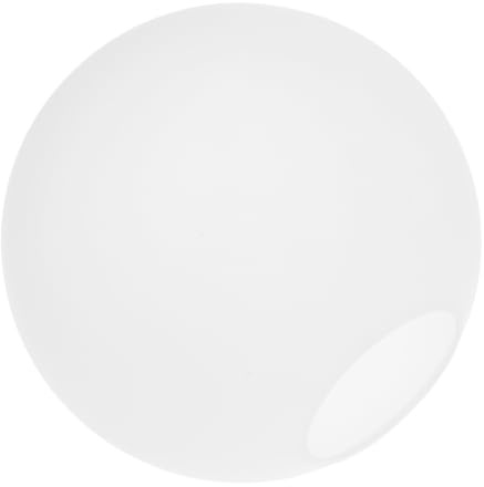 Kichvoe Frosted Glass Spherical Lampshade 7 Inch Hanging Lamp Accessory Light Cover for Indoor Ceiling Light Fixtures with 2.5 Inch Fitter Neck