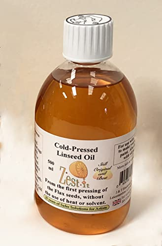 Zest-it Cold Pressed Linseed Oil 500 ml